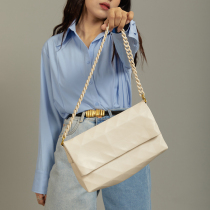 Meidudu custom niche advanced sense geometric Lingge armpit bag shoulder bag 2021 new chain bag messenger bag