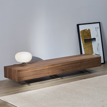 coconordic) Italy Milan Charles Simple Nordic Modern Living Room Side Cabinet Solid Wood TV Cabinet