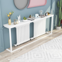 Narrow shelf against the wall simple modern living room heating strip bedside storage porch sofa back shelf