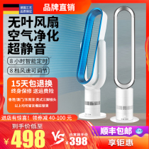 Xiaomi has a variety of leafless fan German household mother and child floor fan shaking head air circulation tower fan living room bedroom