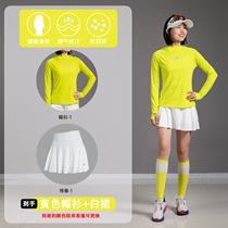 Hat - shirt Pure skirt - dress - can be released - fitted sports suit female short sleeve air - breathable running suit