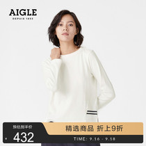 AIGLE AIGLE CANDTEE women quick-drying moisture wicking fashion comfortable leisure sports long sleeve T-shirt