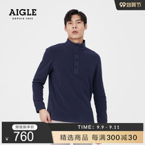 AIGLE AIGLE 2021 autumn winter SAN FRANCISCO F21 men warm half pull fleece