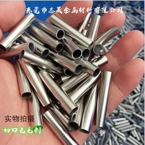 Stainless steel pipe 304 hollow round pipe capillary sanitary pipe 201 316 precision seamless pipe processing and cutting