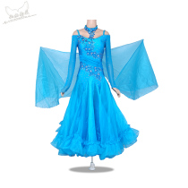 New national standard dance dress Morden dress dance dress New dress New ballroom dress with big swing dress national performance race dress