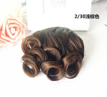 Wig film invisible female Korean fake bangs curly wig bangs false sea slant bangs false flow Sea no trace