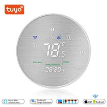 WiFi graffiti smart heat pump thermostat with mobile phone voice function Google foreign trade explosion