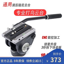 Innorui H85 hydraulic damping gimbal Professional SLR camera tripod Telephoto lens bird photography and video