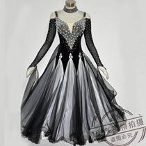 Modern competition dance dress high-end performance clothes national standard dance ballroom dance dance big new dress Waltz dance dress