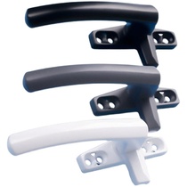 50 Type solid aluminum alloy 7-character window handle push out casement door and window single point handle window handle window pull lock buckle