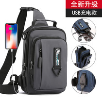 New mens chest bag fashion wild Net red shoulder shoulder bag multifunctional waterproof chest bag outdoor travel backpack