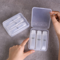 3-piece boxed bottle cosmetics sample Empty Bottle shampoo shower gel squeeze lotion portable travel