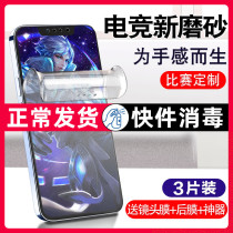 Apple 13 frosted steel Condensed Film Iphone phone Full Screen Cover Cling Film Pro protection Soft film promax anti-fingerprint max thirteen por mini screen mini number pm