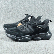 Pickup cattle new mens shoes running shoes leather pure leather casual sneakers old shoes mens running shoes