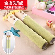 (New) refrigerator handle protective cover double open door handmade fabric double door refrigerator thick gloves to keep warm