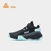 Pike Childrens Basketball Shoes Boy 2022 Spring Summer New Magic Sticker Outdoor Indoor Cement Ground Sneaker Students