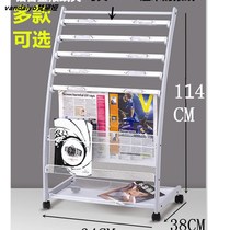 Newspaper rack newspaper rack clip magazine promotional materials landing display storage simple storage single page newspaper rack