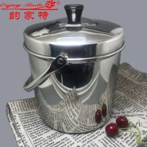 304 stainless steel breakfast early pot and soup bucket bento single layer with lifting beam can be heated 1 2 3 liters optional