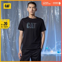 CAT Carter 2021 summer new short sleeve T-shirt men logo printing moisture breathable T-shirt men counter same model
