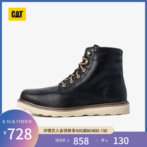 CAT carter 2021 spring new casual boots mens cowhide leather comfortable and breathable lightweight non-slip high-top boots
