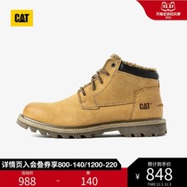 CAT Carter evergreen low boots mens boots retro Classic Plus velvet casual boots counter the same model