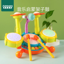 Children singing with microphone toy ktv wireless karaoke instrument baby microphone girl early teaching jukebox