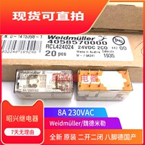 New Original RCL424730 230VAC Weidmiller Relay 8 Pot 4058630000