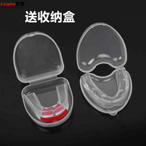 Sanda night tooth guard tooth guard fight double-sided taekwondo boxing protective gear transparent molar silicone basketball