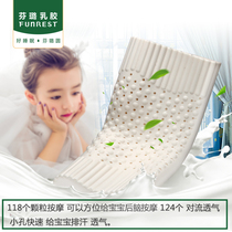 Fenlu infant latex pillow Thai natural latex breathable cool baby styling pillow anti-sleeping baby pillow