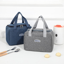Lunch box bag insulation bento handbag students with rice waterproof and oil-proof office worker packed meal bag thickened aluminum foil bag