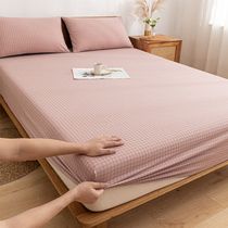 Class A washed cotton bed Bamboo Hat Single Piece Pure Cotton Full Cotton 100 Bed Hood Dust Cover Sheet Mattress Protection Cover Bed Universal