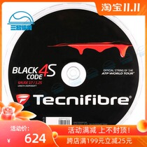 Tynefly Tecnifibre Black Code 4S 200m large disc tennis line four corner polyester line