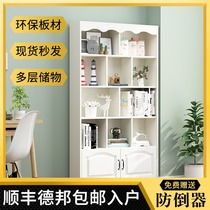 Bookcase floor Easy Economy Type Living room Childrens bookcase minimalist modern solid wood student bookcase containing shelf