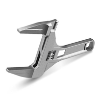 Adjustable wrench large opening Universal Industrial grade pipe clamp water pipe special multifunctional set live door wrench bathroom board