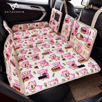 Car folding mattress Car SUV Car non-inflatable childrens sleeping mat Car rear seat back seat sleeping artifact