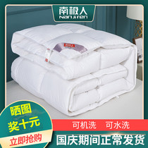 White goose down duvet 95 duck down winter quilt Five-star hotel warm quilt core thickened cotton double student quilt