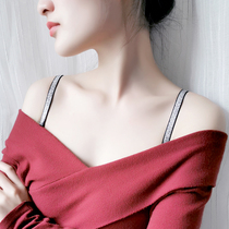 Underwear shoulder strap can be exposed accessories wear non-slip sexy shoulder artifact underwear detachable bra strap