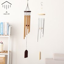 Space Way Meditation Chorus Wind Bell Bamboo Healing and Wind Bell Advanced Japanese Decoration Balcony