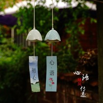 Windbell hanging door hanging outdoor net shop inside door bell retro-hanging bell door bedroom door bedroom door balcony Japanese style