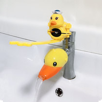 Baby faucet extender extension artifact children wash gloves mouth cartoon extension splashproof head guide sink shaking sound