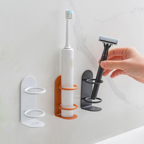Dental brush holder non-perforated wall hanging toothbrush shelf artifact toilet children electric toothbrush holder