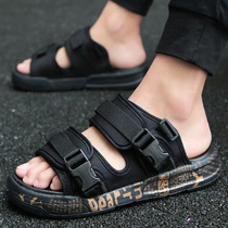 Summer beach anti-slip dual-use sandals casual sports teenagers Outdoor Vietnam Driving outside the mens cool slippers
