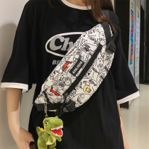 Tide Card Sports Students Single Shoulder Bag Chest Bag Mens Bag Casual Day Family Purse Satchel Satchel Satchel Satchel