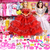 Dress up doll set big gift box girl wedding children toy Princess Villa Castle single 2021 New