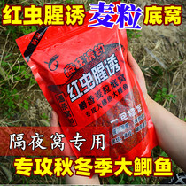 Autumn and winter wild fishing crucian carp carp nest red worm wheat grain nest Rice Rice shrimp Foundation nest fish bait