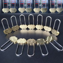 Concentric lock South Korea Seoul Tower color padlock couple lock love lock heart lock Ping An lock Tanabata gift