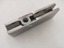 Henley Tempered Glass Door CLIP PUSH-AND-PULL GROUND SPRING DOOR UNIVERSAL STAINLESS STEEL UPPER CLIP TOP SHAFT HINGE FITTING