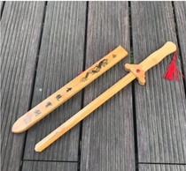 Wooden toy knife childrens toy sword toy sword wooden wooden knife bamboo sword wooden sword wooden sword wood treasure unopened blade