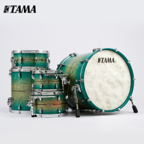 Nissan TAMA STAR series Maple roll Maple drum set 5 drums wave green drum set