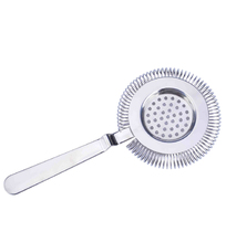 European Hawthorne shaped stainless steel retro ice filter Filter strainer Bartending bar Practical wine set filter ice
